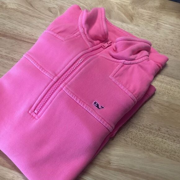 EUC Ladies Vineyard Vines‎ Relaxed Fit Shep Shirt- Neon Pink- XS - Picture 1 of 6